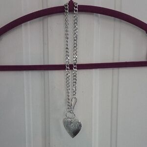 Silver Heart Necklace